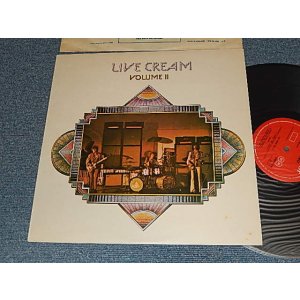 画像: CREAM - LIVE CREAM VOLUME II (Matrix #A)2383119 A//21 420 1 1 1 7 B)2383119 B//1 420 1 1 15)  (Ex+/MINT-)  / 1972 UK ENGLAND ORIGINAL Used LP 