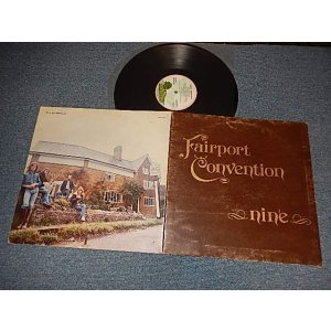 画像: FAIRPORT CONVENTION - NINE (9)  (Matrix #A)ILPS-9246-A-1U 1 GG STERLING B)ILPS-9246-B-1U 2 L STERLING)(Ex++/Ex++ Looks:Ex+) / 1973 UK ENGLAND ORIGINAL "1st Press "PINK RIM Label" Used LP