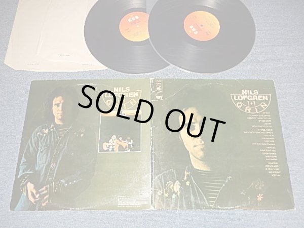画像1: NILS LOFGREN - GRIN / 1+1  (Ex++/Ex+++ Looks:Ex+++ SWOBC) / 1976 UK ENGLAND ORIGINAL "2 on 1 JACKET"  Used 2-LP 