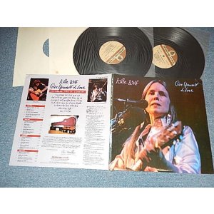 画像: KATE WOLF - GIVE YOURSELF TO LOVE (MINT-/MINT-) / 1983 US AMERICA ORIGINAL Used 2-LP 