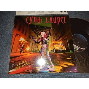 画像: CYNDI LAUPER - A NIGHT TO REMEMBER (With CUSTOM INNER SLEEVE) (Ex+++/MINT) / 1989 US AMERICA ORIGINAL Used LP