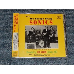画像: The SONICS -THE SAVAGE YOUNG (SEALED) / 2001 US AMERICA ORIGINAL + 2007 JAPAN OBI&LINER 輸入盤国内仕様 "BRAND NEW SEALED"  CD with OBI 