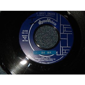 画像: The TOYS - A) A LOVER'S CONCERTO   B)THIS NIGHT (EMINT-/MINT- STOL) / 1965 US AMERICA ORIGINAL Used 7" SINGLE 
