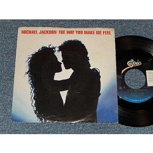 画像: MICHAEL JACKSON - A)The Way You Make Me Feel  B)The Way You Make Me Feel (Instrumental) (Ex+++/MINT-) / 1988 UA S AMERICA ORIGINAL Used 7" Single with Picture sleeve 
