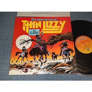 画像: THIN LIZZY - The Adventures Of Thin Lizzy (The Hit Singles Collection)(Matrix #A)LIZTV 1 A // 3▽ETH TOWNHOUSE 1 2 01 B)LIZTV 1 B // 1▽ETH TOWNHOUSE 11 21)  (Ex+/Ex+++ Looks:Ex+) / 1981 UK ENGLAND ORIGINAL Used LP 