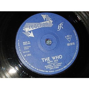 画像: THE WHO - A )HAPPY JACK  B )I'VE BEEN AWAY ((A)/ Ex++/B)Ex++) / 1965 UK ENGLAND ORIGINAL Used 7"Single