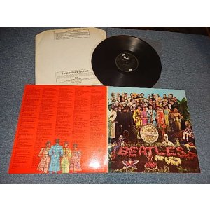 画像: The BEATLES -  SGT. PEPPERS LONELY HEARTS CLUB BAND (NO CUT OUTS) ( Matrix #A)YEX 637-5 4 HH HTM B)YEX 638-3 7 GPP HTM   RARE!!! HTM : Lacquer Cut By HARRY MOSS ) (Ex+++/Ex+++ A-6,7:VG+++) / 1978 Version  UK ENGLAND REISSUE "WHITE Parlophone & 2 WHITE EMI Label" Used LP 