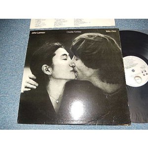 画像: JOHN LENNON of THE BEATLES & YOKO ONO - DOUBLE FANTASY (With CUSTOM INNER) (Matrix #A)GHS-1-2001 UK SET-59913 1 A5 STAERING W-8 B)GHS-2-2001 RE-1 UK-SET-5 K99131 B5 STERLING WW-6 KD   VERY RARE MATRIX Number)(Ex+++/MINT-) / 1980 UK ENGLAND ORIGINAL Used LP 