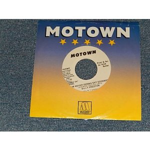 画像: BILLY PRESTON - I'M NEVER GONNA SAY GOODBYE (Ex+/Ex++) / 1982 US AMERICA ORIGINAL "PROMO ONLY SAME FLIP" Used 7" Single 