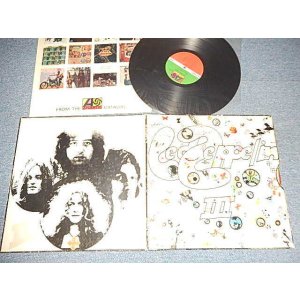 画像: LED ZEPPELIN -  III (Matrix #A)ST-A-702005-B  △ One Mastercraft PR -Do What Thou Wilt- AT B)ST-A-702006-A  (2) two  Mastercraft PR  -So Mote Be It- AT) "PR/PRESSWELL press in ANCORE in NEW JERSEY" (Ex++/Ex++) / 1970 US AMERICA ORIGINAL "1st Press '1841 BROADWAY' Label" Used LP 