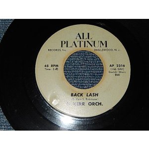 画像: A)G. Kerr Orch.   B)George Kerr - A)Back Lash   B)3 Minutes 2 - Hey Girl (Ex+/Ex) /1969 US AMERICA ORIGINALUsed 7" 45rpm SINGLE