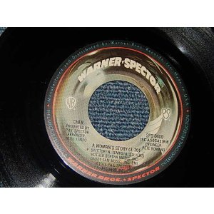 画像: CHER - A) A Woman's Story   B) Baby, I Love You (Producer : Phil Spector)  (MIT-/MINT-) / 1974 US AMERICA ORIGINAL Used 7" Single 