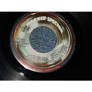 画像: A) Nilsson & Cher – A Love Like Yours (Don't Come Knockin' Every Day) (Producer : Phil Spector) (Ex+++/Ex+++) / 1975 US AMERICA ORIGINAL "PROMO ONLY SAME FLIP" Used 7" Single 