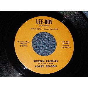 画像: Bobby Beason - A)Sixteen Candles   B)Got You On My Mind (EEx+++/Ex++) / 1975 US AMERICA ORIGINAL Used 7" Single