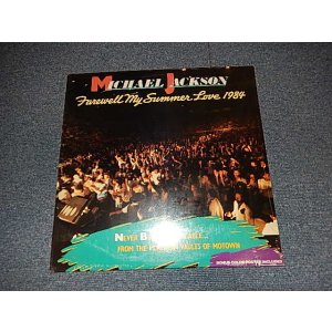 画像: MICHAEL JACKSON - FARWELL MY SUMMER LOVE '84  (SEALED Cut Out) / 1984 US AMERICA ORIGINAL "BRAND NEW SEALED" LP