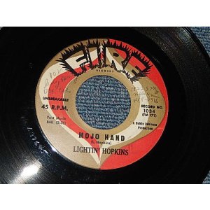 画像: LIGHTNIN' HOPKINS - A) MOJO HAND    B) GLORY BE (Ex-/Ex-) / 1961 US AMERICA ORIGGINAL Used 7" 45 rpm Single 