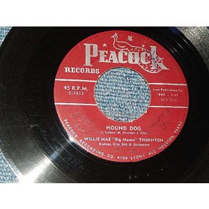 画像: Willie Mae "Big Mama" Thornton - A)Hound Dog   B)Night Mare (Ex/Ex) / 1953 US AMERICA ORIGGINAL Used 7" 45 rpm Single 
