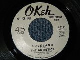 画像: The ARTISTICS - A)Loveland   B)So Much Love In My Heart (Ex+++/Ex+++)  / 1966 US AMERICA ORIGINAL "WHITE LABEL PROMO" Used 7"45 rpm Single
