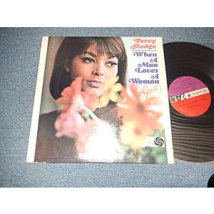 画像: PERCY SLEDGE - WHEN A MAN LOVES A WOMAN (Ex++/Ex++ BB, EDSP) / 1966 US AMERICA ORIGINAL 1st Press "RED & PLUM With BLACK FUN on RIGHT SIDE" Label MONO Used LP 