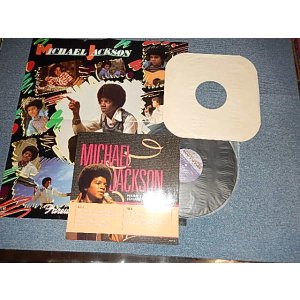画像: MICHAEL JACKSON - HERE I AM (COME AND TAKE ME) : FARWELL MY SUMMER LOVE '84 (With POSTER)  (MINT-/MINT- / 1984 UK ENGLAND ORIGINAL JACKET +US AMERICA ORIGINAL PRESS WAX 米国盤英国国内仕様 Used LP