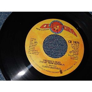 画像: CURTIS MAYFIELD - A) Freddie's Dead (Theme From Superfly)　B)Underground (Ex+++/MINT-) / 1972 US AMERICA ORIGINAL Used 7"45 