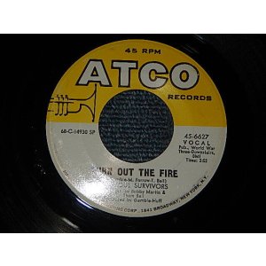 画像: SOUL SURVIVORS (Soft Rock Psyche) -  A)Turn Out The Fire   B)Go Out Walking (MINT-/MINT-) / 1968 US AMERICA ORIGINAL Used 7" 45 rpm