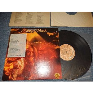 画像: MEAGAN MUSIC - MEAGAN MUSIC (with INSERTS) (Ex+/Ex+++ B-6:Ex- EDSP, TEAR)  / 1972  US AMERICA ORIGINAL "With PROMO SHEET on FRONT COVER" Used LP 