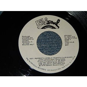 画像: SALSOUL ORCHESTRA  - A) SGT. PEPPERS LONELY HEARTS CLUB BAND   B) EASE ON DOWN THE ROAD (A:MINT-/B:MINT-)  /1978 US AMERICA ORIGINAL "WHITE LABEL PROMO"  Used 7"45 