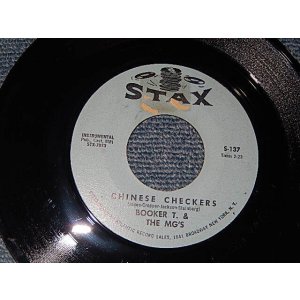 画像: BOOKER T. and THE MG'S - A) CHINESE CHECKER   B) PLUM-NECLIE (Ex+++/Ex+++) / 1963 US AMERICA ORIGINAL  Used 7" 45rpm Single  