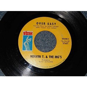 画像: BOOKER T. and THE MG'S - A)OVER EASY   B)HANG EM HIGH (Ex+/Ex+) / 1968 US AMERICA ORIGINAL  Used 7" 45rpm Single  