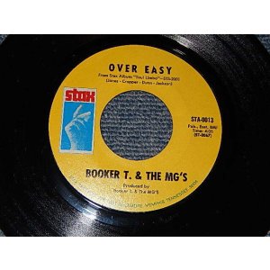 画像: BOOKER T. and THE MG'S - A)OVER EASY   B)HANG EM HIGH (MINT-/MINT-) / 1968 US AMERICA ORIGINAL  Used 7" 45rpm Single  