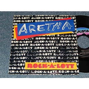 画像: ARETHA FRANKLIN - A) ROCK-A-LOTT  B) LOOK TO THE RAINBOW (PS:MINT-/MINT)  /1983 US AMERICA ORIGINAL "With PICTURE SLEEVE / PS" Used 7"45 