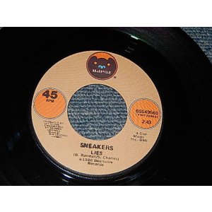 画像: SNEAKERS - A) LIES   B) THINGS WE SAID TODAY (MINT-/MINT-)  / 1980 US AMERICA  ORIGINAL Used 7" Single