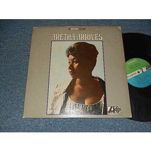 画像: ARETHA FRANKLIN - ARETHA ARRIVES (Matrix #A)ST A-671077-A 2 MR LW AT 10844 WI B)ST-A-671078-A 2 MR LW AT 10843-x WI )  "MR / MONARCH Press in CA"  (Ex++/MINT- CUT OUT) / 1967 US AMERICA ORIGINAL 1st Press "GREEN & BLUE Label" Used LP