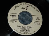 画像: JOHNNY NASH - A) TAKE A GIANT STEP    B) BUT NOT OR ME (Ex+++/Ex+++ STOL) / 1959 US AMERICA ORIGINAL "WHITE LABEL PROMO" Used 7"45 