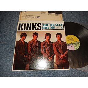 画像: THE KINKS - YOU REALLY GOT TO ME (Matrix # A)10383-1F B)10384-1F)  "TERRE HAUTE Prews in INDIANAPOLIS"(Ex+/Ex+++ Looks:Ex++ EDSP) / 1965 US AMERICA ORIGINAL "MULTI-COLOR Label"  MONO Used LP 