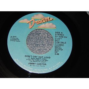 画像: JIMMY CASTER - DON'T CRY OUT LOUD  A) Vocal  B) INST.  (A:MINT-/B:Ex++ TEAR) / 1983 US AMERICA  ORIGINAL "PROMO" Used 7" Single 