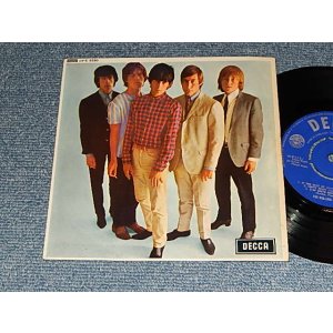 画像: THE ROLLING STONES - FIVE BY FIVE (MATRIX # A) EFF-2739-1K B) EFF-2740-2K) (MINT-/Ex++ Looks:Ex+++ B-1:Ex++) / 1964 UK ENGLAND ORIGINAL 1st Press "UN-BOXED DECCA Label" "Very Early Matrix Number" Used 7" 45rpm EP with PICTURE SLEEVE / PS