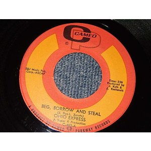 画像: OHIO EXPRESS - A) Beg, Borrow And Steal   B) MAYBE (A:Ex+++/ B:Ex+++) / 1967 US AMERICA ORIGINAL Used 7"45rpm Single
