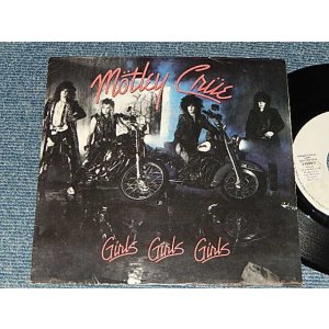 画像: Mötley Crüe MOTLEY CRUE -  GIRLS, GIRLS, GIRLS (Ex++/Ex+++)  / 1987 U AMERICA  ORIGINAL "PROMO ONLY SAME FLIP ST/ST" Used 7" 45 rpm Single  with PICTURE SLEEVE PS