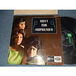 画像: THE SUPREMES - MEET THE SUPREMES (1 st UK ISSUED) (Ex++/Ex++) / 1964 UK ENGLAND ORIGINAL MONO  USed LP 