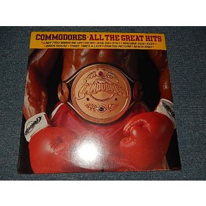 画像: COMMODORES - ALL THE GREAT HITS (SEALED) / 1982 US AMERICA ORIGINAL "BRAND NEW SEALED" LP 