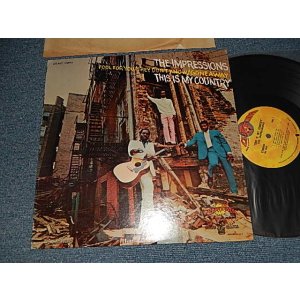 画像: The IMPRESSIONS - THIS IS MY COUNTRY (Ex++/MINT-) / 1968 US AMERICA ORIGINAL Used  LP 