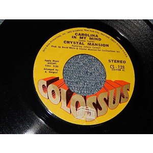 画像: Crystal Mansion - A) Carolina In My Mind   B) IF I LIVE(Ex+++/MINT-)  / 1970 US AMERICA ORIGINAL Used 7" 45 rpm Single 