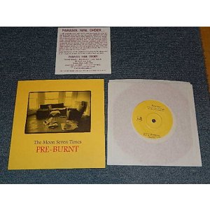 画像: The MOON SEVEN TIMES (Dream pop band from Champaign, Illinois.) - PRE-BURNT (MINT-/MINT-) / 1996 US AMERICA ORIGINAL "RED WAX" Used 7" Single with PICTURE SLEEVE