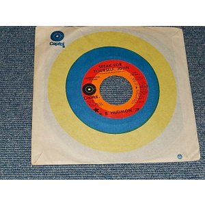 画像: R.B. HUDMON JR. - A) Speak For Yourself, John  B) Look What We Have Joined Together (Ex+++/Ex+++)  / 1971 US AMERICA ORIGINAL "PROMO" Used 7" Single 