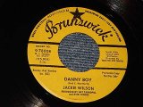 画像: JACKIE WILSON - A) DANNY BOY  B)SOUL TIME (MINT-/MINT-) / 1965 US AMERICA ORIGINAL "YELLOW LABEL PROMO"  Used 7"45
