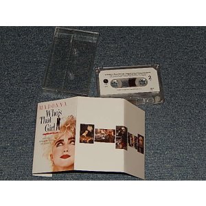 画像: MADONNA - WHO'S THAT GIRL (Original Motion Picture Soundtrack) (MINT-/MINT) / 1987 US AMERICA ORIGINAL Used CASSETTE TAPE