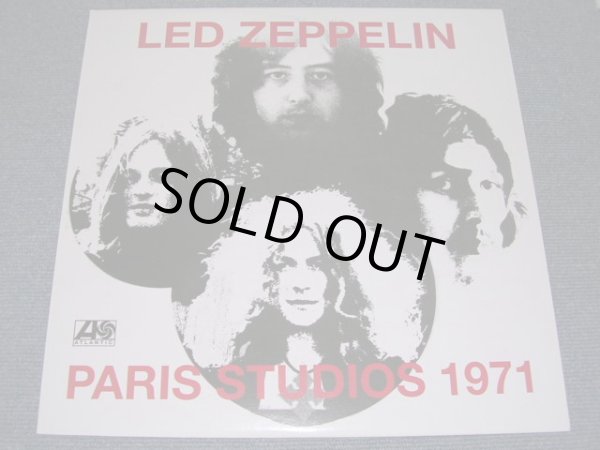 画像1: LED ZEPPELIN - PARIS STUDIOS 1971  / 2009 FRANCE Original BRAND NEW  LP 