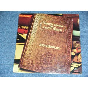 画像: KEN HENSLEY ( of URIAH  HEEP ) - PROUD WORDS ON A DUSTY SHELF / 1973 US ORIGINAL Brand New SEALED  LP 